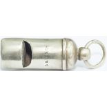 Lancashire and Yorkshire Railway nickel plated brass organ pipe type guards whistle stamped on the