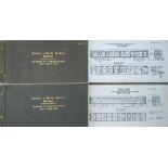 London & North Eastern Railway Diagram of Carriage Stock built since 1923. Three volumes, two