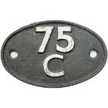 Shedplate 75C Norwood Junction 1950-1966 and Selhurst 1966-1973. In lightly restored condition