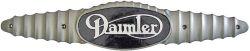 Bus cast aluminium Radiator emblem DAIMLER as fitted to single decker Daimler ROADLINER and double