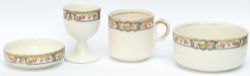 LNER Kesick (Scottish pattern) china items x4 to include: circular SUGAR BOWL, base marked Kesick