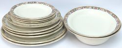 LNER Kesick/ Keswick china assortment of 13 pieces to include: 4 SMALL PLATES, 6.5in diameter; 3