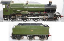 Live Steam 5 inch Gauge Model of GWR Manor 4-6-0 7817 Garsington Manor. In excellent condition and