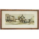 Carriage print MARLBOROUGH WILTSHIRE by Claude Buckle. A rare print from the BR Western Region