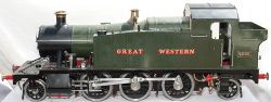 Live Steam 5 inch Gauge Model of GWR 2-6-2T Prairie Tank No 4555. In excellent condition with its