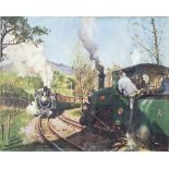 Poster BR FESTINIOG RAILWAY by Terence Cuneo. Quad Royal 40in x 50in. In good condition.