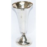 BR shipping silverplate flower vase clearly inscribed with the BR Lion Holding Wheel shipping emblem