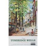 Poster BR(S) ROYAL TUNBRIDGE WELLS by Johnston. Double Royal 25in x 40in.