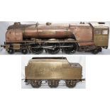 Live Steam 3.5 inch Gauge Model of LMS Coronation 4-6-2 6238 City of Carlisle. In good condition and