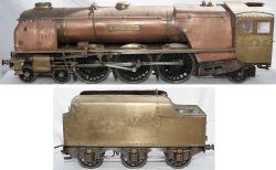 Live Steam 3.5 inch Gauge Model of LMS Coronation 4-6-2 6238 City of Carlisle. In good condition and