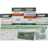 Isle Of Wight bus selection consisting of 4 Southern Vectis bus route signs; one TOWARDS NEWPORT