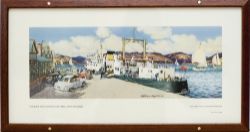 Carriage Print GOUROCK & DUNOON CAR FERRY, FIRTH OF CLYDE by Alasdair Macfarlane. from the