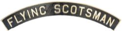 Nameplate FLYING SCOTSMAN ex LNER Gresley Class A1 (later A3) 4-6-2 LNER nos 1472, 4472, 103 BR no