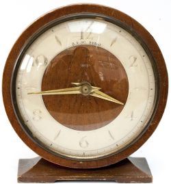 British Railways Midland Region 5in dial mantle clock by Smiths Of England. The original dial is