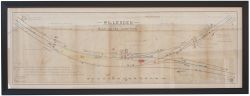 LMS signal box diagram WILLESDEN HIGH LEVEL JUNCTION, full colour with FROM BROAD ST and TO KEW