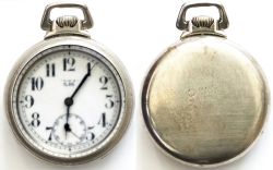 Great Western Railway post grouping nickel cased pocket watch with Swiss Record 15 Jewel movement.