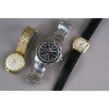 A collection of twenty wristwatches to include a gentleman's 9ct gold example,