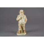 A Royal Worcester blush ivory figure of John Bull, no.