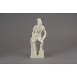 A Royal Doulton Lambeth figure of Sam Weller modelled by Leslie Harradine, impressed marks,