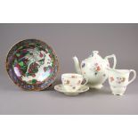 A Royal Doulton Trixie pattern tea service including teapot and cover, teacups, saucers, cream jug,