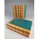 TENNYSON, Alfred, Lord, Works, 6 vols 1874-75, full green crushed morocco by Zaehnsdorf.