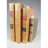 CERVANTES, Miguel, Don Quixote De La Mancha, 3 vols, 1837, illustrated, half calf gilt.