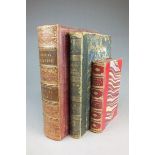 ELIOT, George, Works, 9 vols 1885, half red calf gilt,