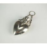 Heart shaped scent bottle