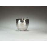 A George II silver tumbler cup