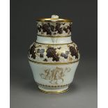 A Barr Worcester porcelain jug, early 19th century,