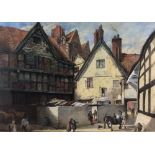 Emily Hay (British school late 19th/early 20th century), Barker Street, Shrewsbury,