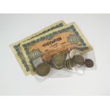 An assorted collection of World coins; silver, cupro-nickel, copper and bronze,