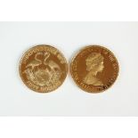 Two 'The Commonwealth of the Bahamas Independence' 1973 fifty dollar coins (2)