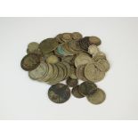 A collection of British and Foreign silver, cupro-nickel,