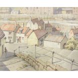 A Taylor (British school, mid 20th century), A set of four coastal and seaside views,