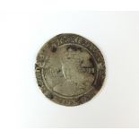 An Edward VI shilling, third period 1550-53, mm.