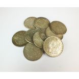 A collection of United States silver, cupro-nickel, copper and bronze coinage,