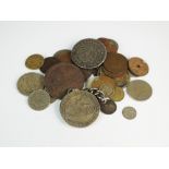 A large collection of Foreign silver, cupro-nickel,