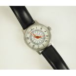 A Gentleman's stainless steel Fortis Flieger Pilots Automatic wristwatch,