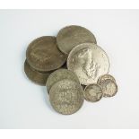 A large collection of British and Foreign silver, cupro-nickel, copper and bronze coinage,