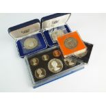 A large collection of Australia, New Zealand and Commonwealth commemorative coins and coin sets,