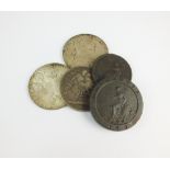 A collection of British and Foreign silver, cupro-nickel, copper and bronze coinage,