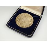 Sir Christopher Wren (1632-1723) Britannia silver medallion, by John Pinches, London 1973,