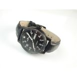 A Gentleman's Fortis Flieger stainless steel Automatic wristwatch,