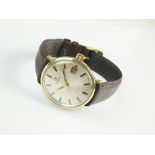 A Gentleman's gold plated Omega De Ville Automatic wristwatch,