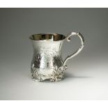 A Victorian silver Christening mug, George John Richards, London 1852,