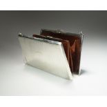 An early 20th century silver mounted purse, Charles S Green & Co Ltd, Birmingham 1915,