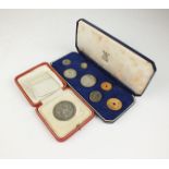 Rhodesia and Nyasaland seven coin proof set