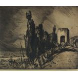 Frank Brangwyn RA, etching