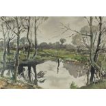 John Yardley (Born 1933), watercolour